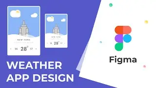 Weather App UI Design  |  Figma Tutorial For Beginners  |  UI Design  |  MrSid