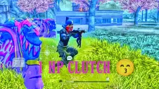 1 HP CLUTCH 🥵 1vs4 1hp clutch⚡
