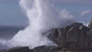 Quiberon Morbihan, Tryo, Surfing La Barbe, Côte Sauvage, Bretagne, France