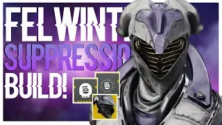 Suppression Is Nuts! (BEST VOID 3.0 FELWINTER'S HELM IS CRAZY GOOD!) PvE Warlock Build - Destiny 2