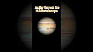 Jupiter through different telescopes (amateur, Hubble, James Webb) #space  #jupiter #astronomy #nasa