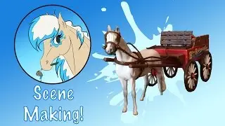 Breyer Horse Performance Scene - Making a Farm Road - Horse & Buggy
