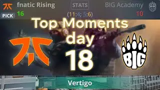 Astralis vs Team Spirit Map 2 | TOP Moments!!! DAY 18