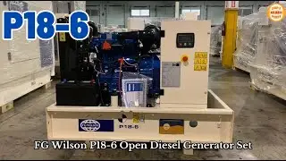 FG Wilson P18-6 Diesel Generator Set (Open)