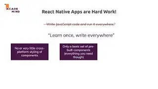 7  React Native Apps Are Hard Work!