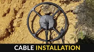 Cable installation of the Nexus concentric search coils