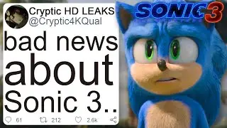 MORE NEW Sonic Movie 3 ShowEast LEAKS!! [bad news..]