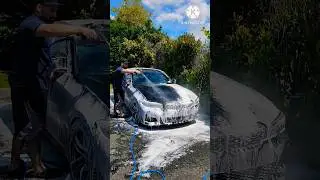 New Pressure washer setup!#saturday #carwash #detailing#bmw