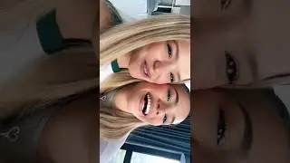 Валя Карнавал и Юля Гаврилина😍  