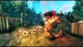 Valheim: goofin off with friends and shakin our lights.