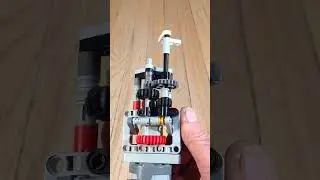 Tiny Lego Automatic Gearbox Changing Gears #lego #transmission