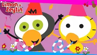 Limon Zeytin Mini 🎇🎈 Yeni Bir Yıl Şarkısı 🎶🎵 - Çocuklar İçin Çizgi Film