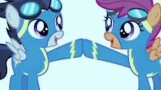 Mlp scootaloo x rumble