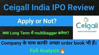 Ceigall India IPO Review | Can be a Multibagger?? | GMP? | 