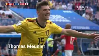 2018ロシアワールドカップ ベルギー代表全ゴール集