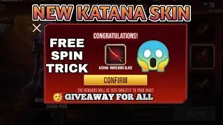New Fortune wheel event freefire || new katana skin Giveaway || free fire  new event || ff new event