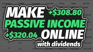 Make Passive Income Online with Dividend Investing (Quick & Easy)