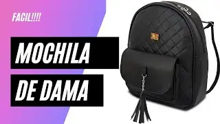 FÁCIL! | Mochila / Morral de Dama en Polipiel