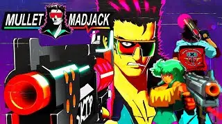 Mullet Mad Jack - Mostrando um pouco do jogo - GAMEPLAY