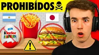10 ALIMENTOS PROHIBIDOS en OTROS PAISES