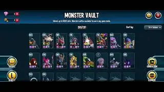 Monster Legends: Montauk Creature Level 1-100
