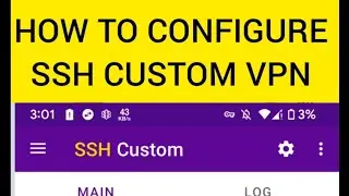 How to configure SSH custom Premium server 📶 by 