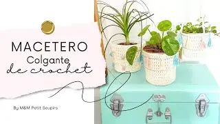 Cómo hacer Porta macetas de crochet, muy fáciles