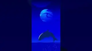 Fish animation.Whale animation. Fishes 
