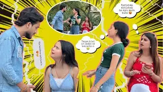 Cheating prank on Abhishek  😳😅 GONE WRONG 😱 karishma ne Abhishek pr hath ✋ uthaa diya 