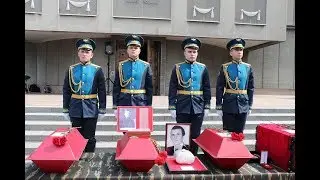 В Красноярске передали останки четырёх советских солдат родственникам