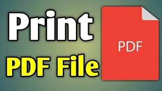 Laptop Se Pdf Ka Print Kaise Nikale | Pdf File Ko Print Karna | Pdf Print Kaise Nikale