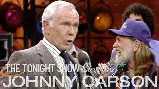 Willie Nelson and Johnny Perform 