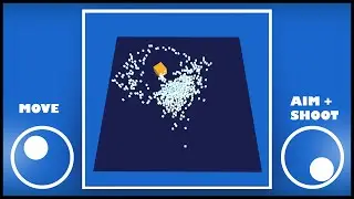 How to Double Joystick in unity ( Move , Aim  Shooting)