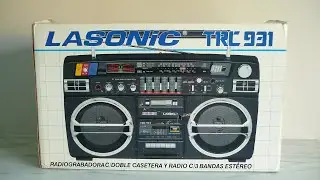 LASONIC TRC-931 Stereo Cassette Recorder 3rd Generation