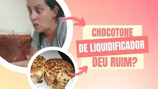 CHOCOTONE DE FÁCIL DE FAZER...DEU RUIM? #chocotone #receitanatalina