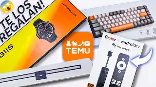 TOP 5 Mejores COSAS de TEMU que Debes TENER Antes de que se Agoten! 🔥 (+ Cupón de Productos GRATIS)