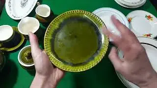 Tableware from the Konakovo Faience Factory (ZIK) of the USSR