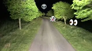 ЖУТКАЯ дорога в Дании | В преддверии Хэллоуина | Halloween Road | Spooky Road Night Driving. Denmark