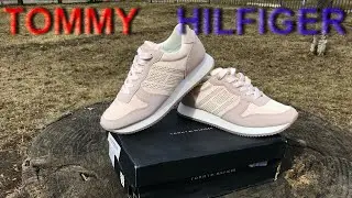 Милые кроссы для милых девочек TOMMY HILFIGER Sparkle Satin Sity