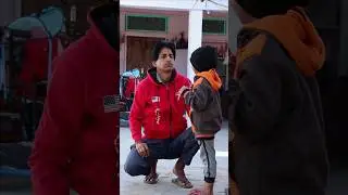 Papa or Beti and Winter season 🥶 Beta Bahar Sardi hai 