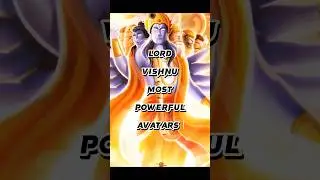 Lord Vishbu Powerful Avatars 📿🙏 #shorts #hinduism