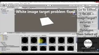 Vuforia - Fixed White Image Target problem