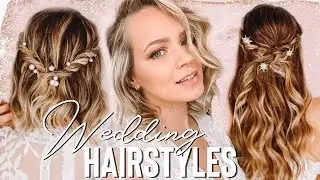 Wedding Hairstyles you can do BY YOURSELF!! - Kayley Melissa