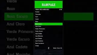 Mudando as Cores do Trainer Rampage !! 