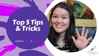 Top 5 Diamond Painting Tips & Tricks! | Anna's Tips & Tricks