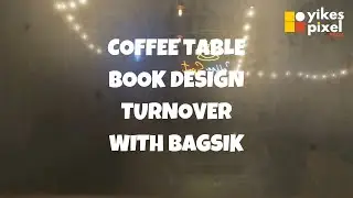 BAGSIK Coffee Table Book Design Turnover