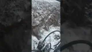 Плуг азотный по снегу.