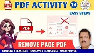 HOW TO REMOVE PAGES TO PDF |PDF USE FOR FREE