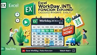 How to use workday.intl function in excel | excel workday calculation 