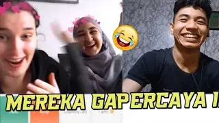 Fiki Naki _ cewek Jerman kaget sampai tepuk tangan lihat Fiki Naki bisa bahasa Jerman di OME tv